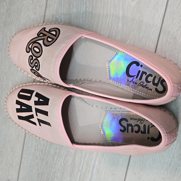 Circus by Sam Edelman Women Leni 8 Pink Espadrilles All Day Rose Flats Shoes 9M - Picture 6 of 12